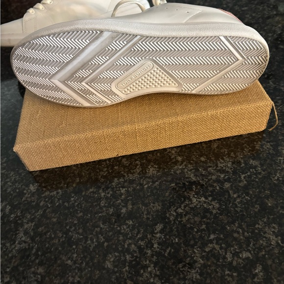 Tory Burch White and Pink Sneakers - Picture 8 of 13